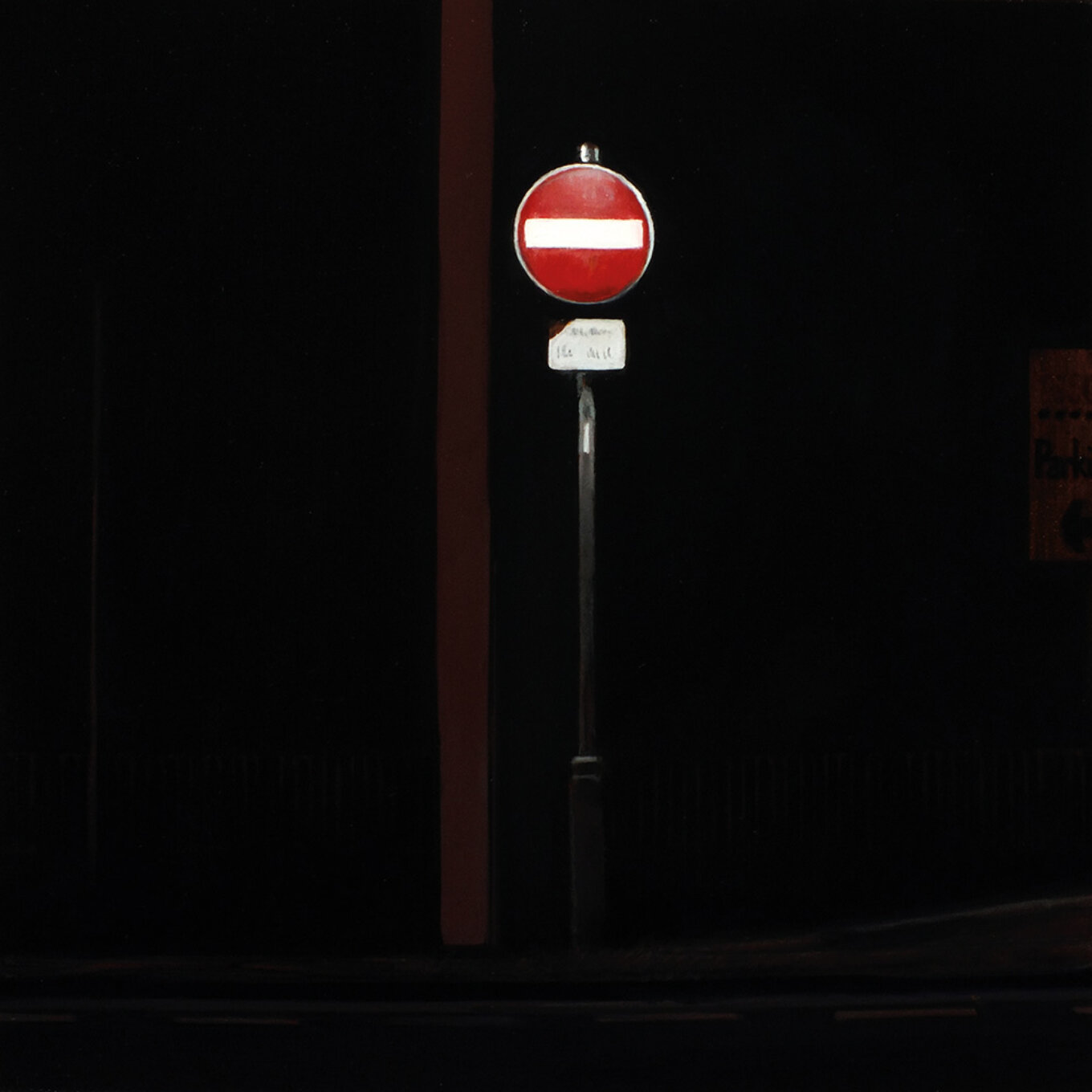17 Andy Cropper No Entry2018 Abbeydale Road South Acrylic And Oil On Panel25cmx25cm3126x3126px