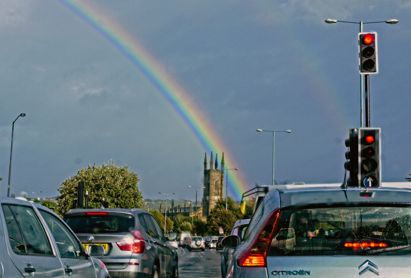 Rainbow over Sheffield
