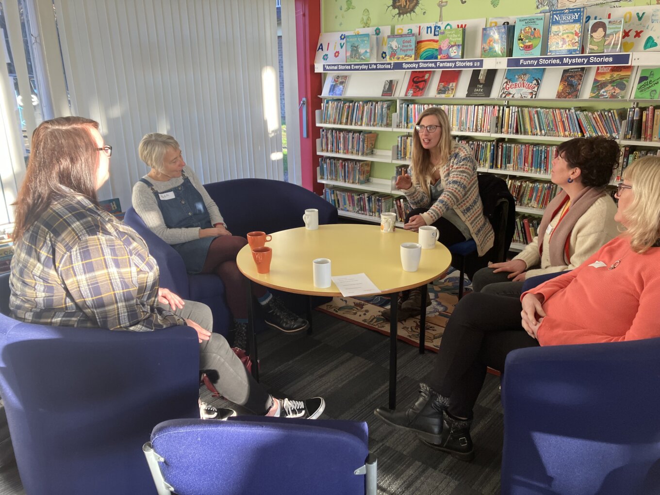 Death Cafe Newfield Green Library