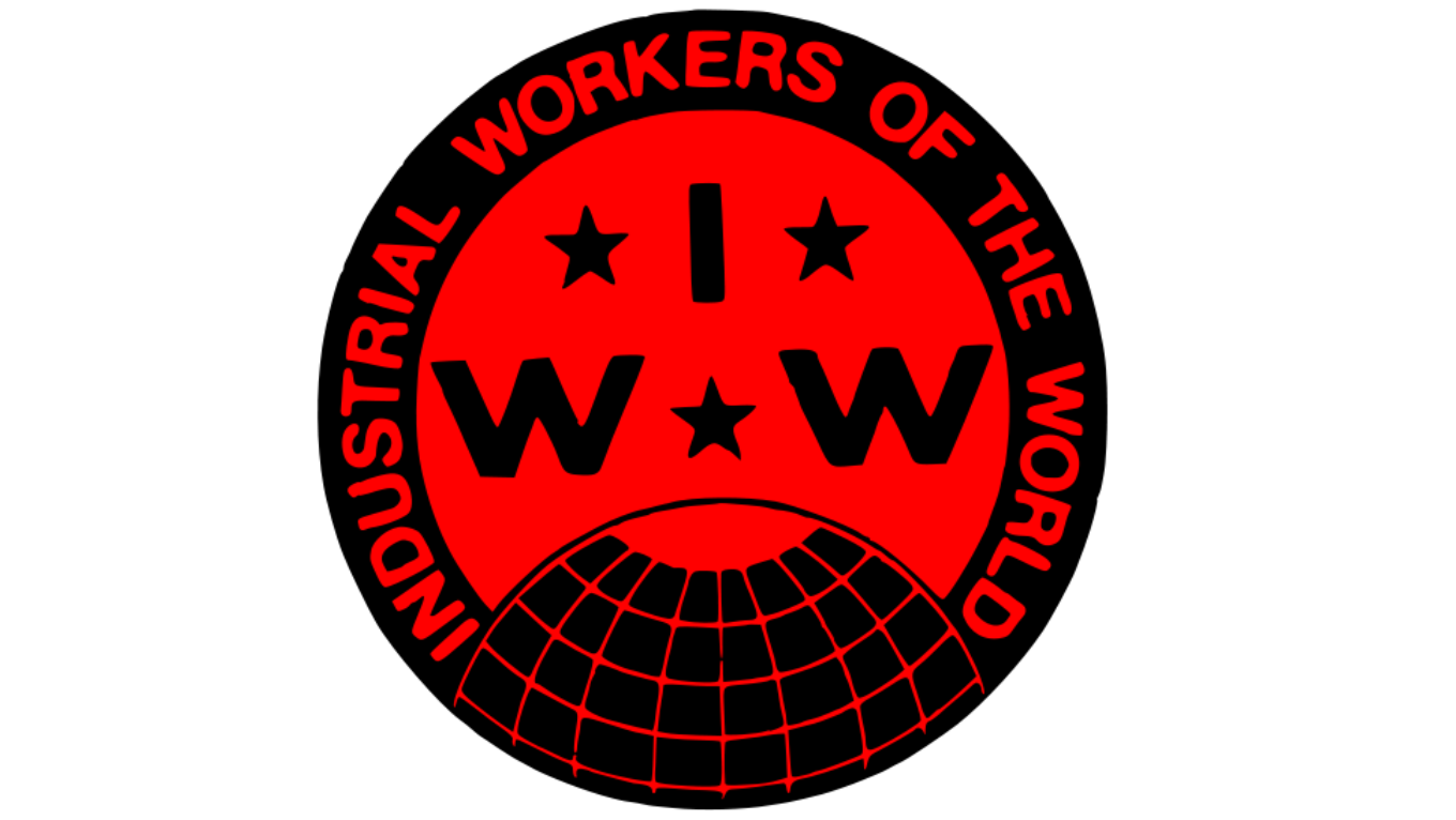 Industrial Workers of the World IWW logo wide