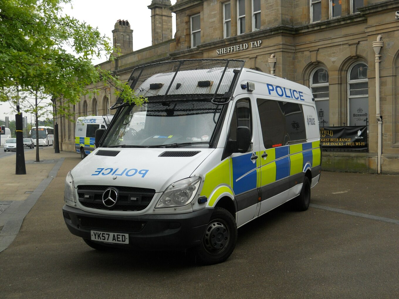 South Yorkshire Police van