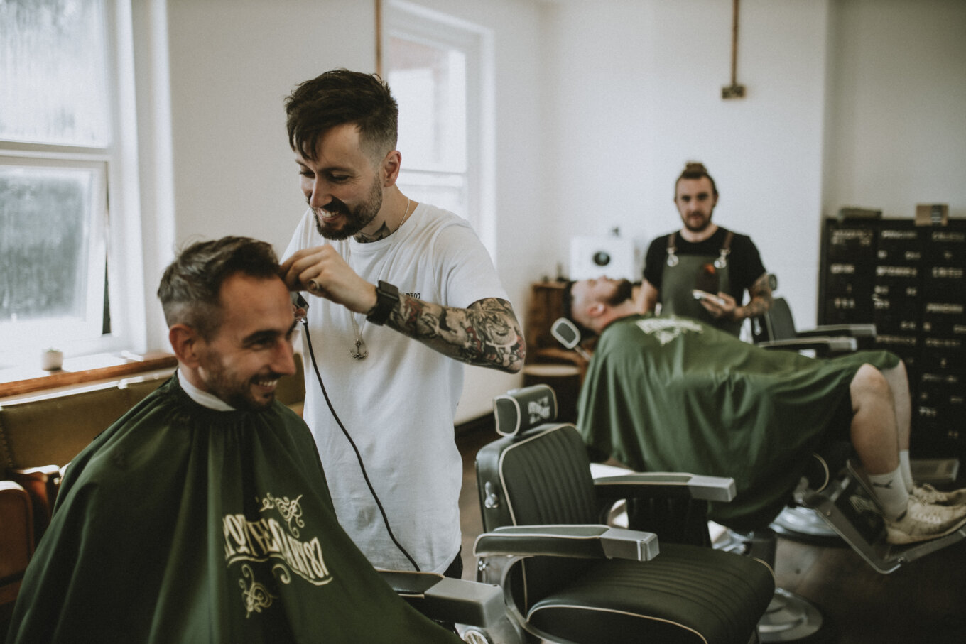 Barbers at Apothecary 87