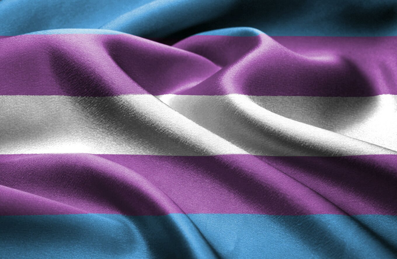 Trans pride flag