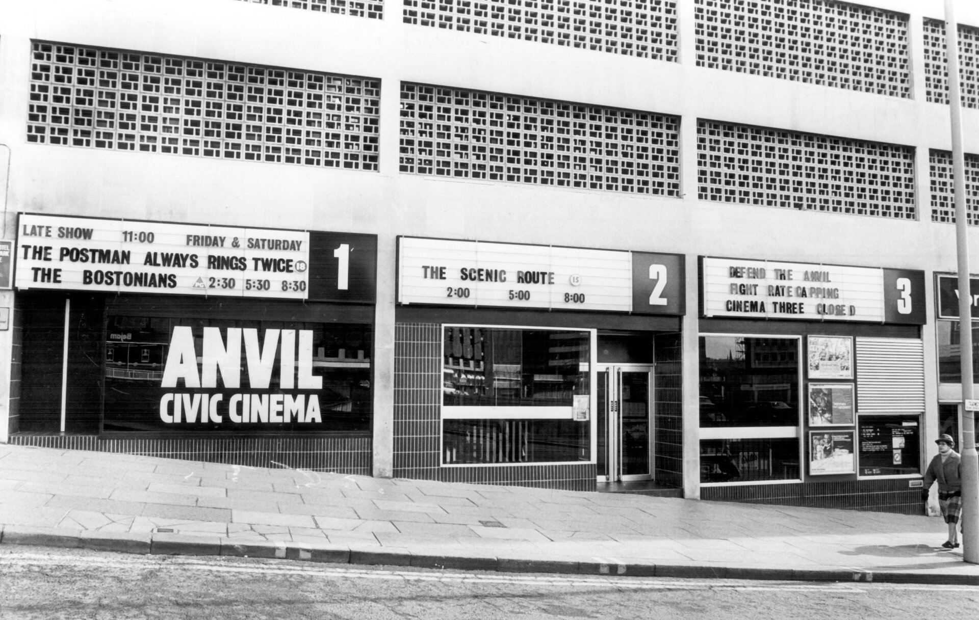 Anvil cinema frontage