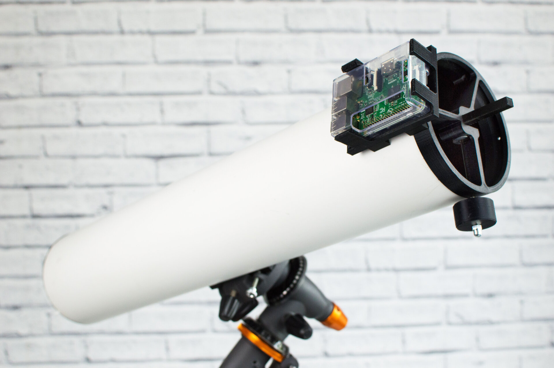 Pi Kon 3d printed telescope