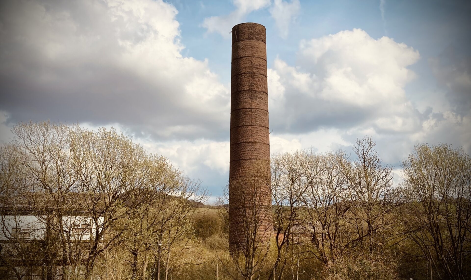 The chimney near Nuttall Park