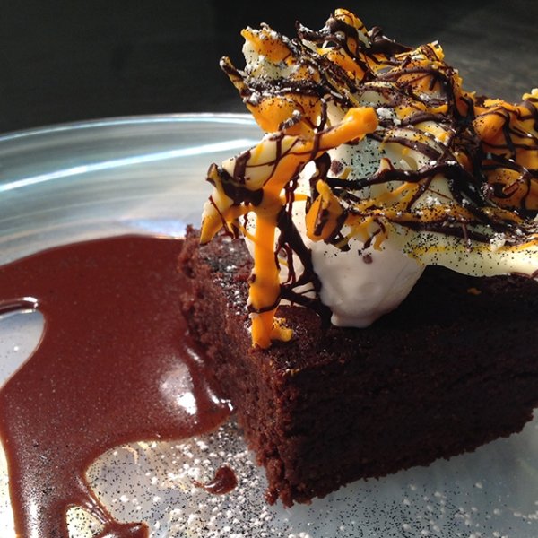Chocolate Cake: Recipe by Chef Rico, Rutland Arms (V)