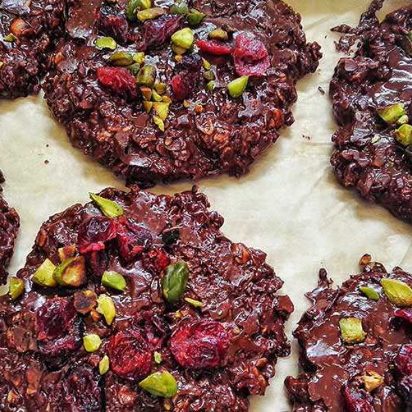 Chocolate Oat Cookies: Recipe by Komal Khan (VG, GF)