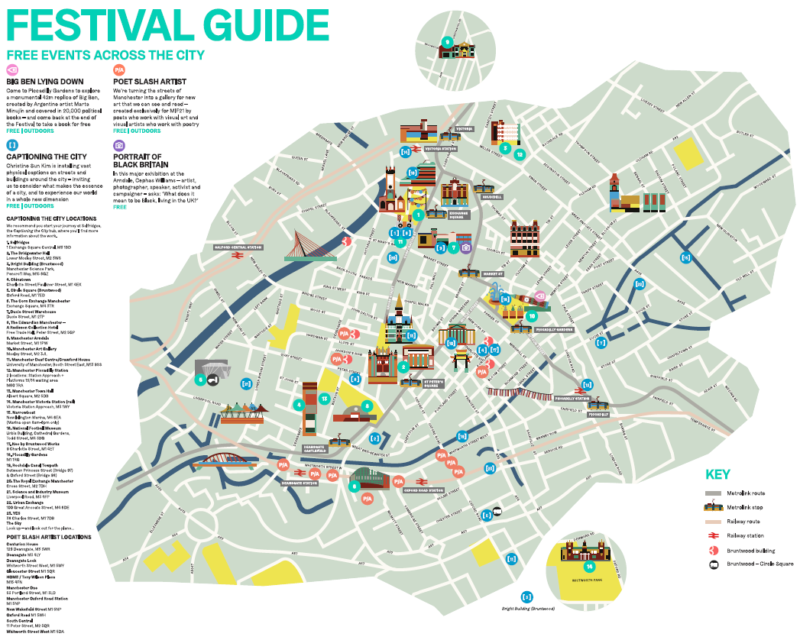 MIF Festival Guide Map