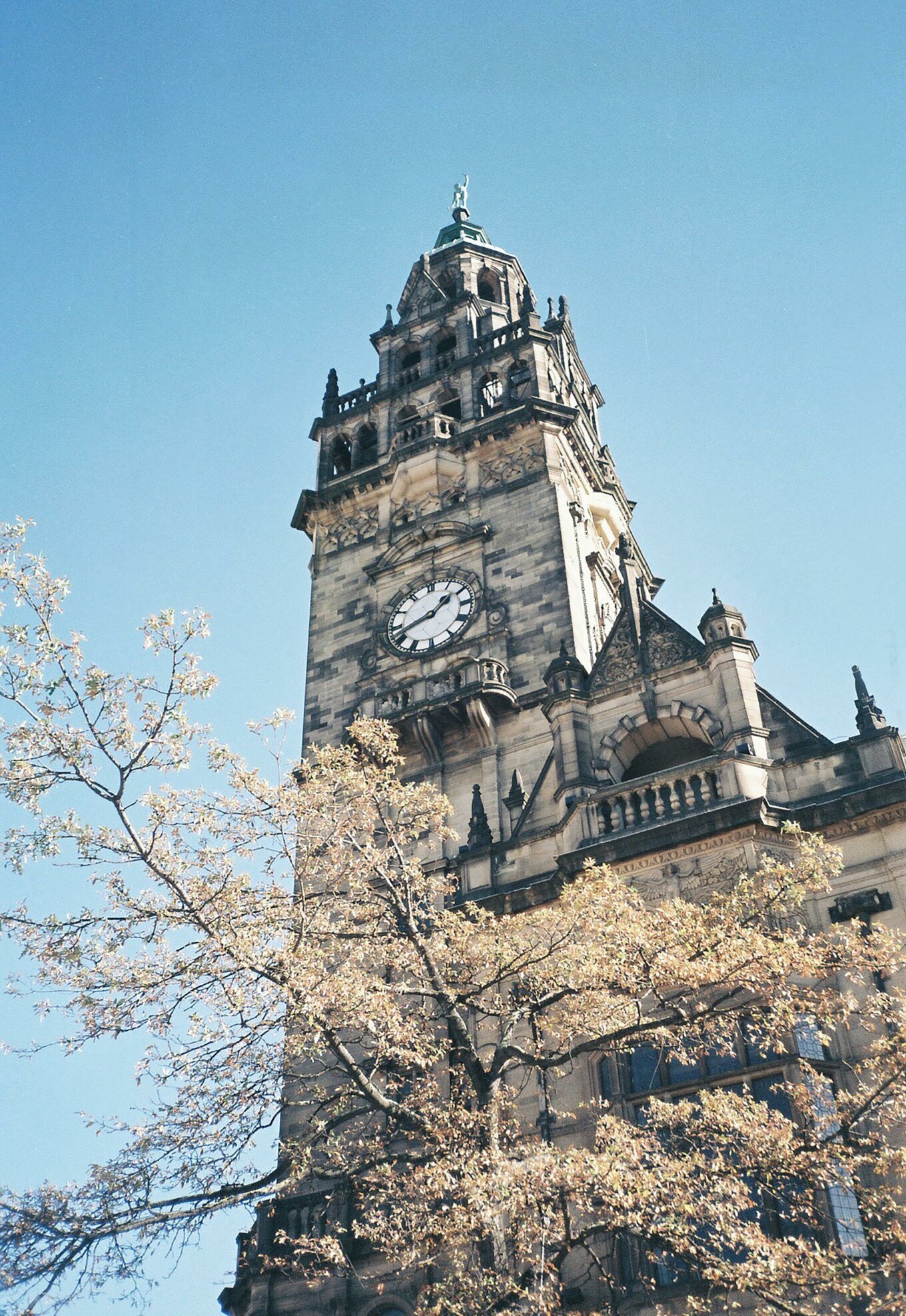 Sheffield town hall tower
